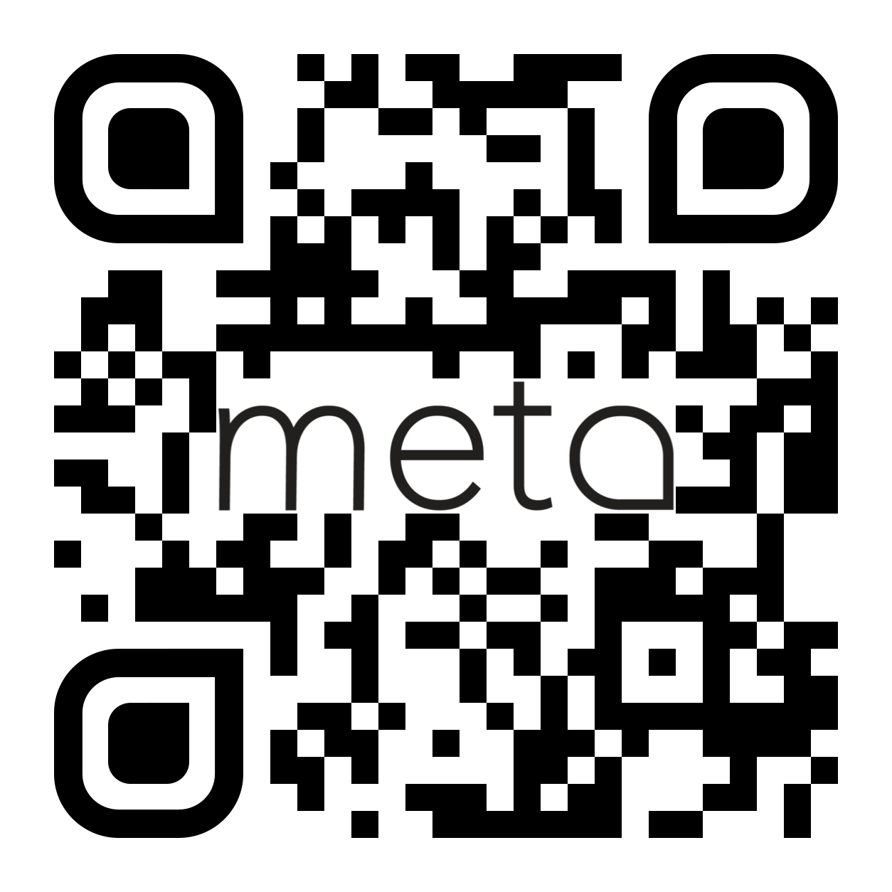 QR Code for META